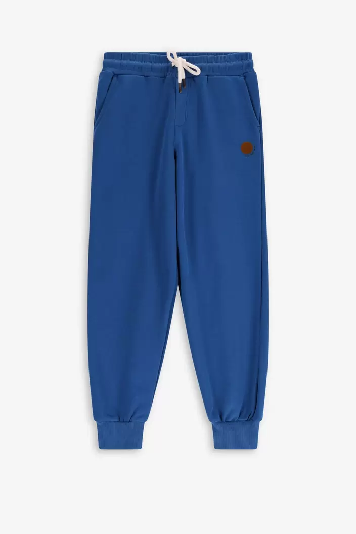 Aanbieding van Donkerblauwe sweatpants met embroidery voor 34,39€ bij Sissy-Boy