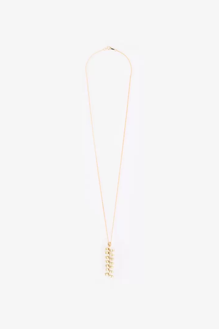 Aanbieding van Gouden ketting met krul Sissy-Boy X TWEEK-EEK voor 110€ bij Sissy-Boy