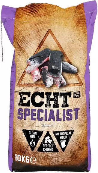 Aanbieding van Echt houtskool 10 kg voor 29,99€ bij Intratuin