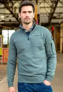 Aanbieding van Heren pullover | STONECAST voor 34,99€ bij Jola Mode