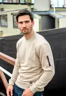 Aanbieding van Heren sweatshirt | STONECAST voor 34,99€ bij Jola Mode