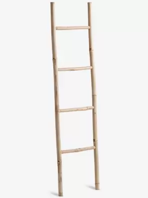 Aanbieding van Decoratieve ladder BINDSLEV bamboe voor 15€ bij JYSK