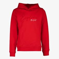 Aanbieding van Jongens hoodie rood voor 12,5€ bij Scapino