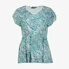 Aanbieding van Dames top met print voor 6€ bij Scapino