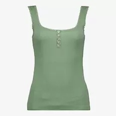 Aanbieding van Dames singlet groen voor 4€ bij Scapino