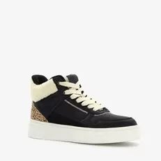 Aanbieding van Dames sneakers met imitatiebont voor 35€ bij Scapino