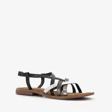 Aanbieding van Dames sandalen zwart/zilver voor 19€ bij Scapino