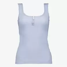 Aanbieding van Dames singlet lichtblauw voor 4€ bij Scapino