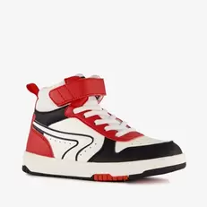 Aanbieding van Hoge jongens sneakers rood voor 19€ bij Scapino