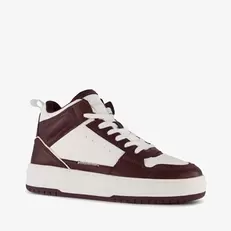 Aanbieding van Hoge dames sneakers wit rood voor 39€ bij Scapino