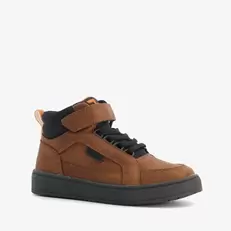 Aanbieding van Hoge jongens sneakers cognac voor 19€ bij Scapino