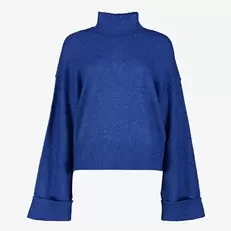 Aanbieding van Dames coltrui blauw voor 15€ bij Scapino