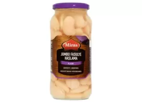 Aanbieding van MIRAS BONEN JUMBO (GLAS) 580ML voor 1,79€ bij Sahan Supermarkten