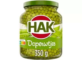 Aanbieding van HAK DOPERWTEN 350G voor 1,99€ bij Sahan Supermarkten