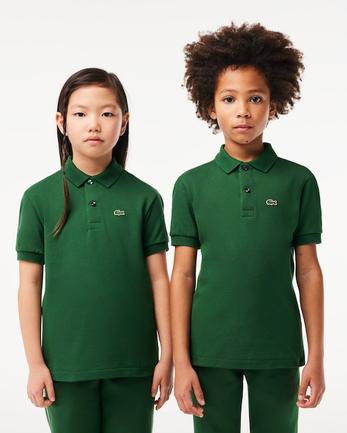 Aanbieding van Kids' Lacoste Regular Fit Petit Piqué Polo Shirt voor 60€ bij Lacoste