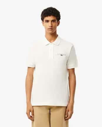 Aanbieding van Original L.12.12 French Made Poloshirthemd met het Lacoste woord voor 140€ bij Lacoste