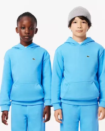 Aanbieding van Lacoste fleece sweatshirt met knopen voor kinderen voor 80€ bij Lacoste