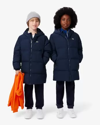 Aanbieding van Jack gewatteerd lang gerecyclede stof voor 180€ bij Lacoste