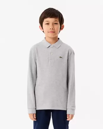 Aanbieding van Lacoste-polo Jongens Petit-piqué voor 65€ bij Lacoste