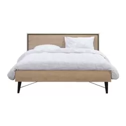 Aanbieding van Bed Kansas - eikenkleur - 160x200 cm voor 389€ bij Leen Bakker