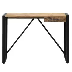 Aanbieding van Bureau Kyan - zwart/naturelkleur - 78x110x40 cm voor 219€ bij Leen Bakker