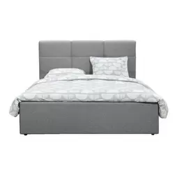 Aanbieding van Bed Dakota - lichtgrijs - 160x200 cm voor 439€ bij Leen Bakker