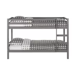 Aanbieding van Stapelbed Ties - antraciet - 90x200 cm voor 239€ bij Leen Bakker