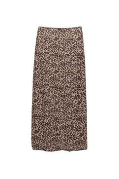 Aanbieding van Halflange rok met luipaardprint voor 19,99€ bij Pull & Bear