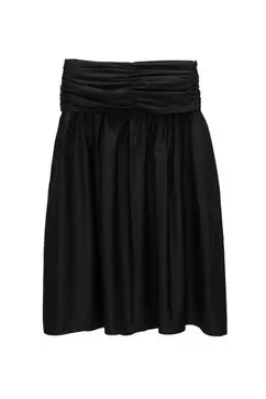 Aanbieding van Gedrapeerde volumineuze halflange rok voor 35,99€ bij Pull & Bear