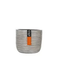 Aanbieding van Pot bol Rib 24x21 ivoor voor 28,99€ bij Life & Garden