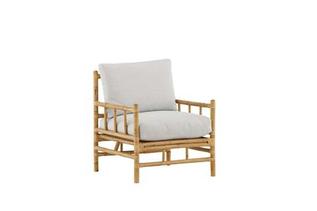 Aanbieding van Hydra Loungestoel - Naturel Bamboe voor 543,15€ bij Loods 5