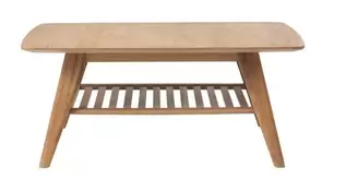 Aanbieding van Mego Salontafel - 110 x 70 cm - Eiken voor 424,15€ bij Loods 5