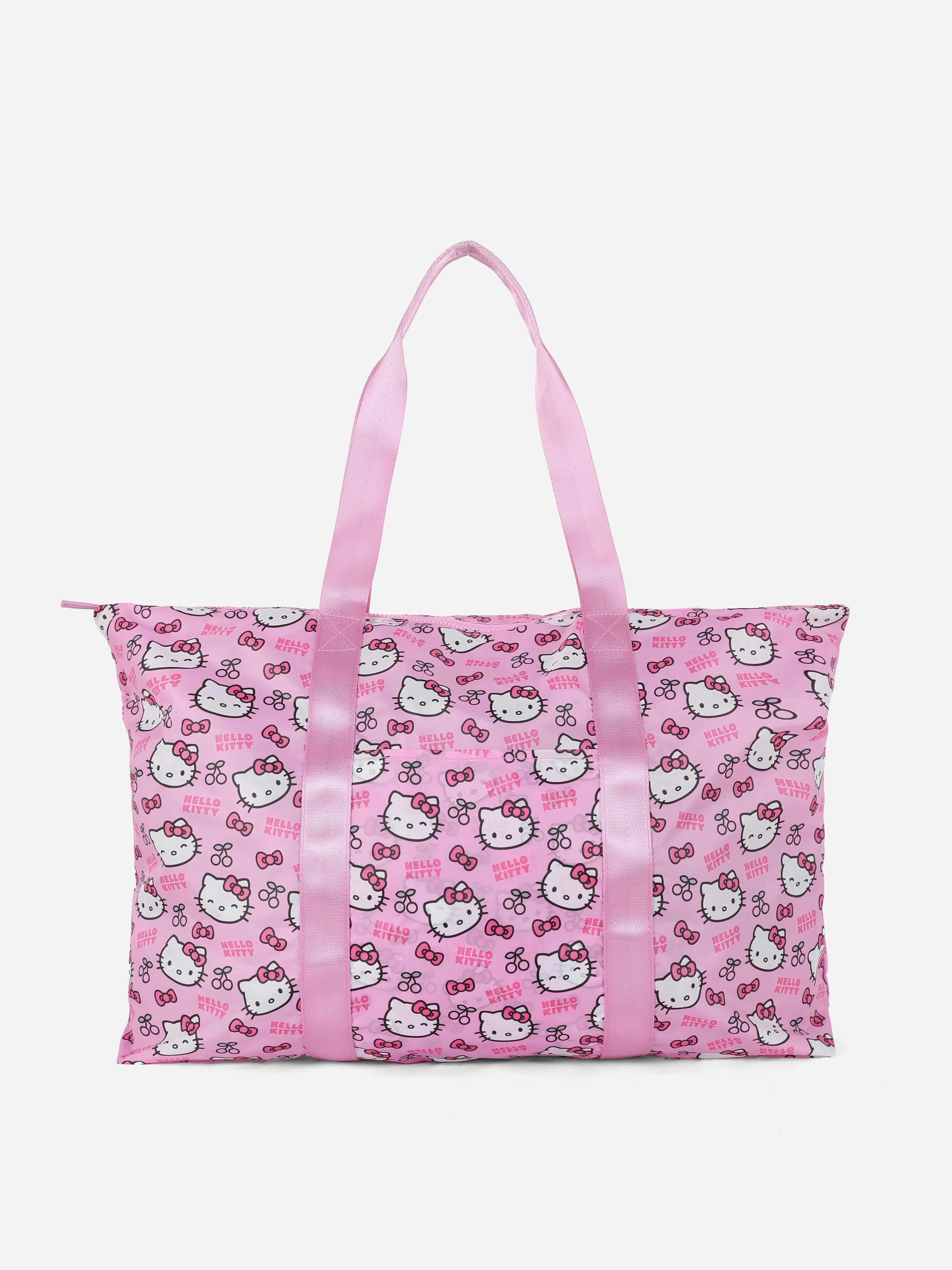 Aanbieding van Opvouwbare reistas Hello Kitty voor 8€ bij Primark