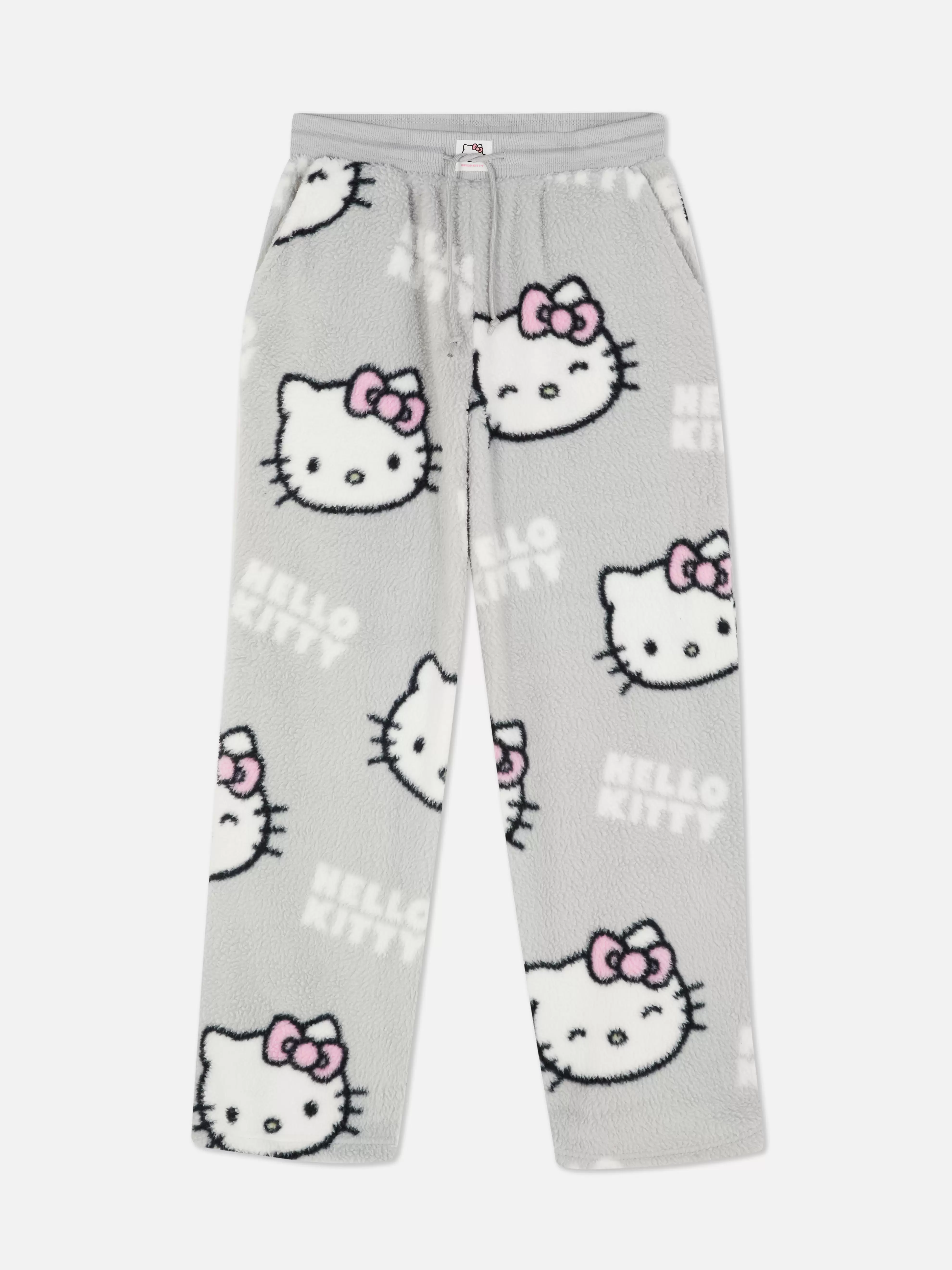 Aanbieding van Fleece pyjamabroek Hello Kitty voor 16€ bij Primark