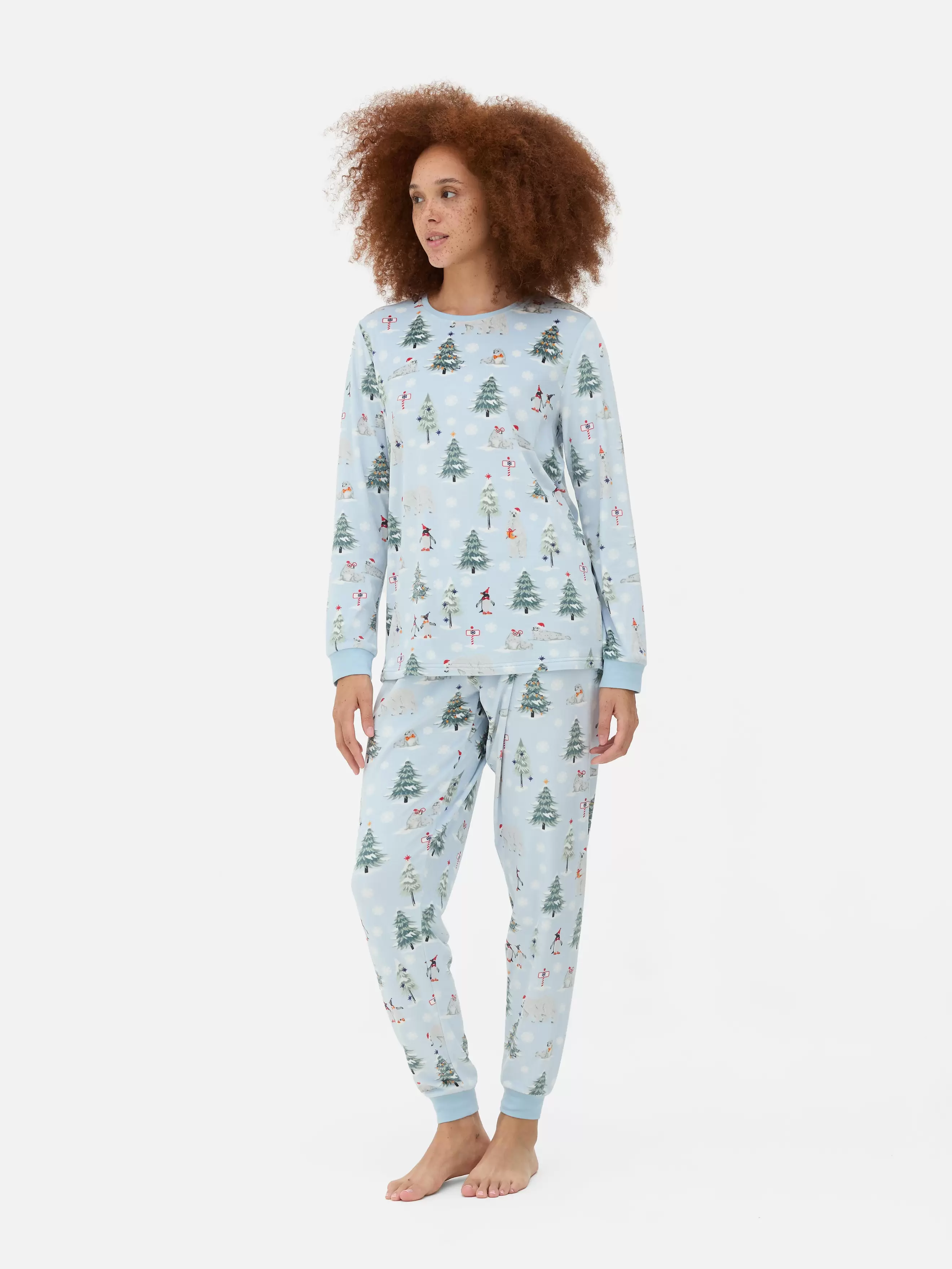 Aanbieding van Fleece kerstpyjama voor dames voor 15€ bij Primark