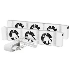 Aanbieding van SpeedComfort radiatorventilator Duo wit voor 20€ bij Praxis