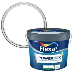 Aanbieding van Flexa muurverf Powerdek Muren & Plafonds 10L voor 31€ bij Praxis