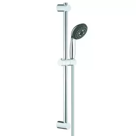 Aanbieding van Grohe doucheset Vitalio Start 100mm 3 stralen chroom voor 25€ bij Praxis