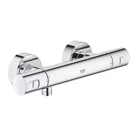 Aanbieding van Grohe thermostatische douchemengkraan Precision Joy chroom voor 35€ bij Praxis