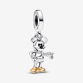 Aanbieding van Disney 100e Verjaardag Mickey Mouse Lab-grown Diamond Hangende Bedel voor 199€ bij Pandora