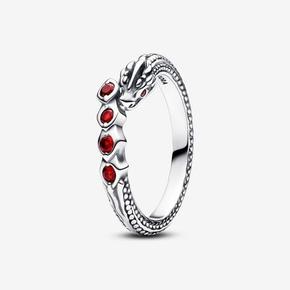 Aanbieding van Game of Thrones draak sprankelende ring voor 69€ bij Pandora