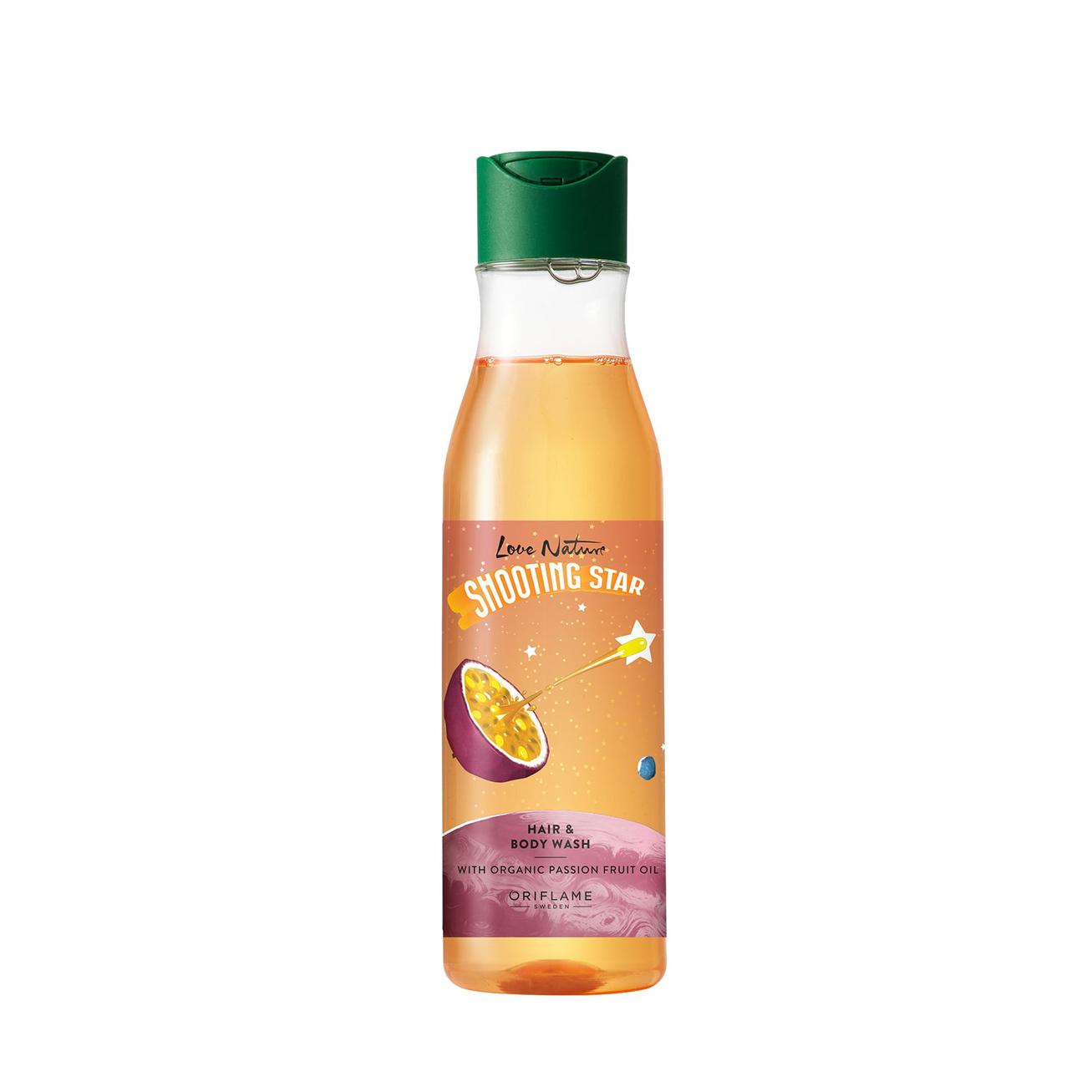 Aanbieding van Shooting Star Hair & Body Wash with Organic Passion Fruit Oil voor 12€ bij Oriflame