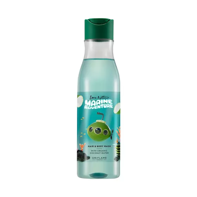 Aanbieding van Marine Adventure Hair & Body Wash with Organic Coconut Water voor 9,6€ bij Oriflame