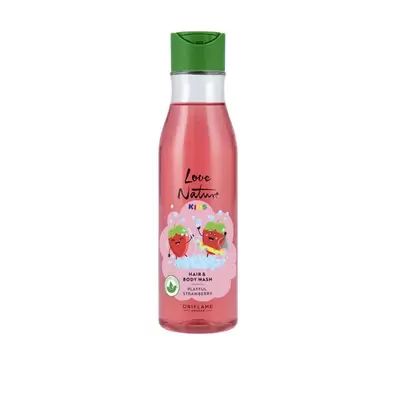 Aanbieding van Kids Hair & Body Wash Playful Strawberry voor 12€ bij Oriflame