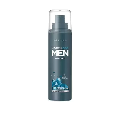 Aanbieding van Subzero 2-in-1 Shaving and Cleansing Foam voor 8,49€ bij Oriflame