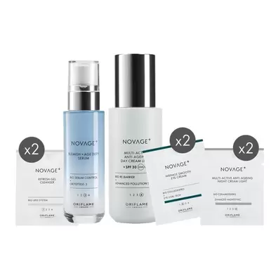 Aanbieding van Blemish + Age Defy Trial Routine Light voor 96,49€ bij Oriflame