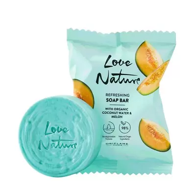 Aanbieding van Refreshing Soap Bar with Organic Coconut Water & Melon voor 2,49€ bij Oriflame