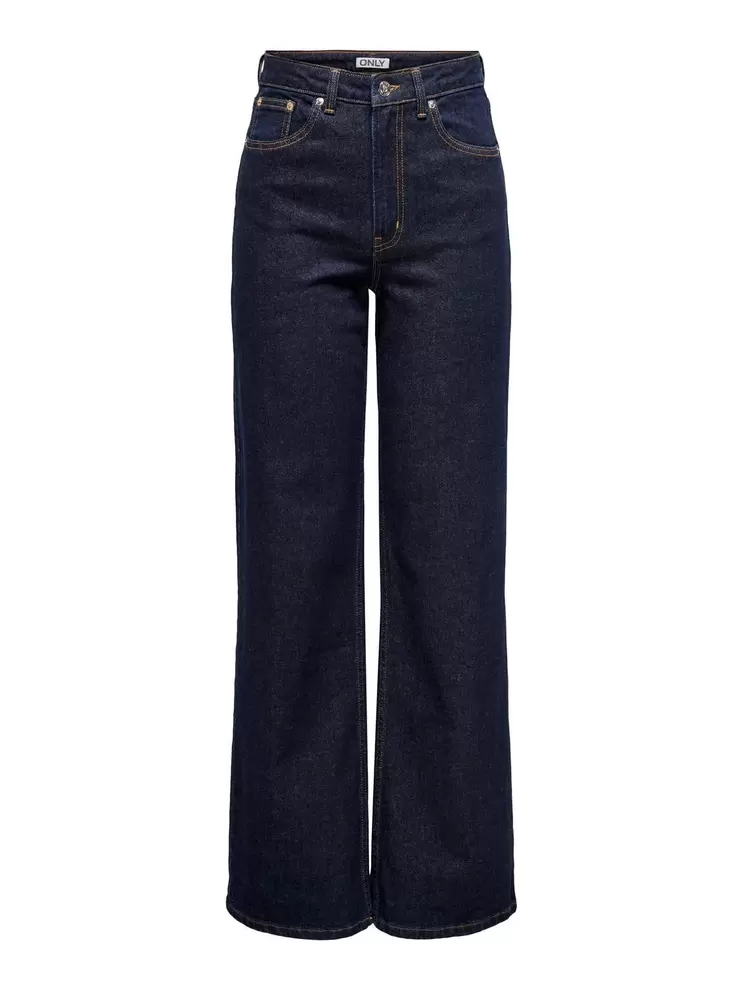 Aanbieding van ONLJUICY High waist Wide leg fit Jeans voor 49,99€ bij Only