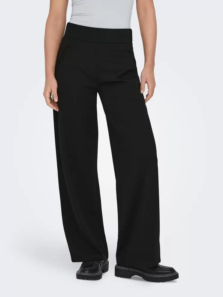 Aanbieding van JDYLOUISVILLE High waist Wide leg fit Broek met wijde pijpen voor 29,99€ bij Only