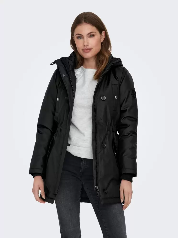 Aanbieding van ONLMIE Lange parka voor 59,99€ bij Only